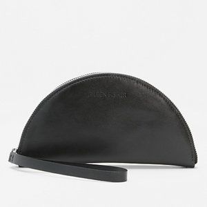 NWT: Eileen Fisher Sleek Italian Leather Wristlet